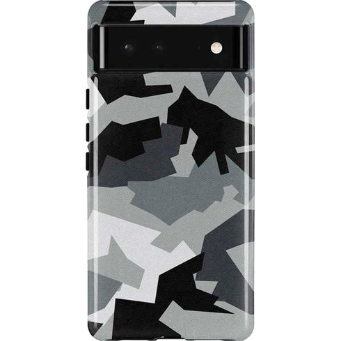 Urban Camouflage Black Pixel Cases